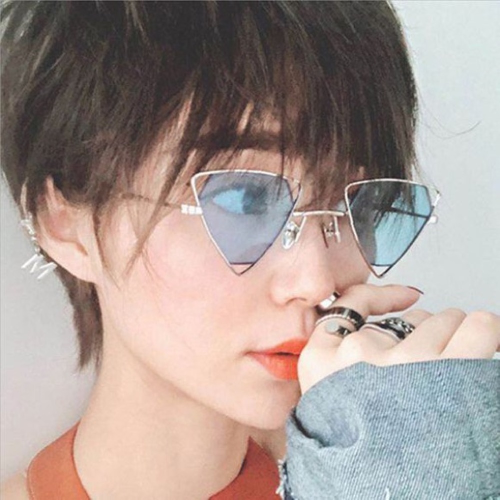 Retro Triangle Sunglasses